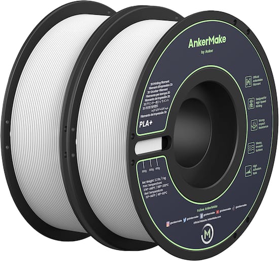 AnkerMake 1.75 mm PLA Filament Smooth High Adhesion Rate