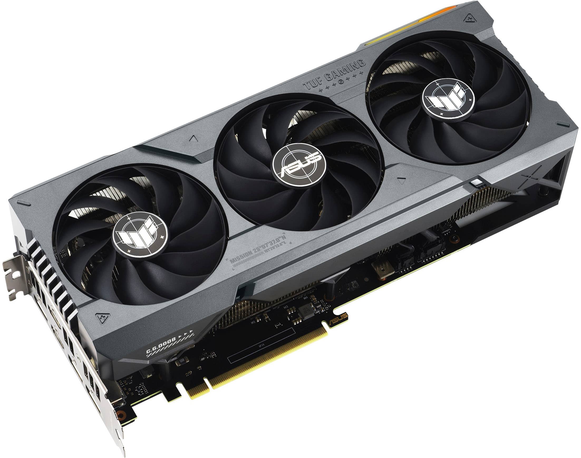 Alt View 14. ASUS - NVIDIA GeForce RTX 4070 Ti TUF Overclock 12GB GDDR6X PCI Express 4.0 Graphics Card - Black.