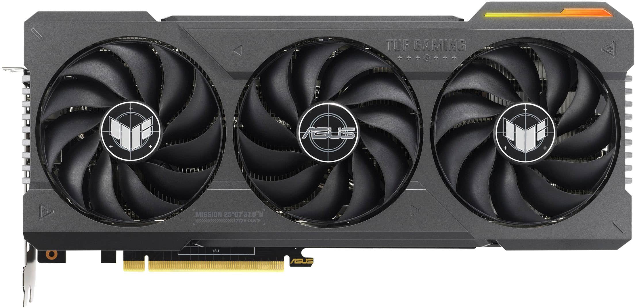 Alt View 15. ASUS - NVIDIA GeForce RTX 4070 Ti TUF Overclock 12GB GDDR6X PCI Express 4.0 Graphics Card - Black.