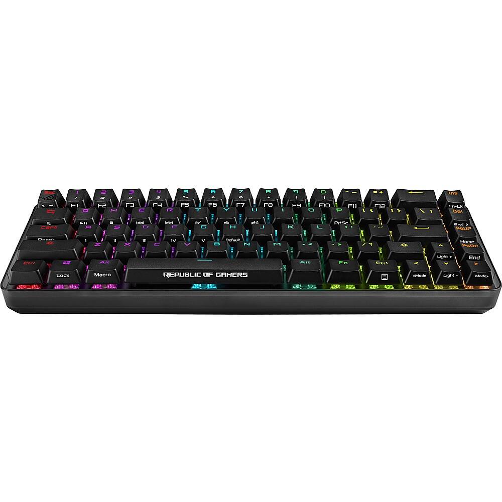 Alt View 18. ASUS - Full-Sized Wired Mechanical Gaming Keyboard - Black, Gray.