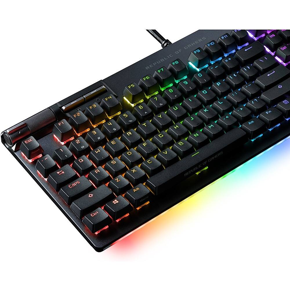 Best Buy: ASUS Strix Flare II Animate Ergonomic Wired Mechanical Gaming ...