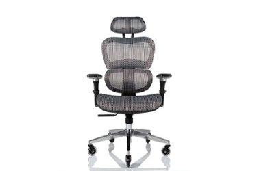 Nouhaus - Ergo3D Ergonomic Mesh Executive Office Chair - Grey - Front_Zoom