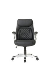 Nouhaus - Posture Ergonomic PU Leather Office Chair - Black - Front_Zoom