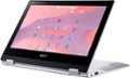 Alt View 3. Acer - Chromebook Spin 311 – 11.6" 2-in-1 Touch Screen Laptop - MediaTek Kompanio 500 MT8183C – 4GB LPDDR4X – 64GB eMMC - Pure Silver.
