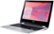 Left. Acer - Chromebook Spin 311 – 11.6" 2-in-1 Touch Screen Laptop - MediaTek Kompanio 500 MT8183C – 4GB LPDDR4X – 64GB eMMC - Pure Silver.
