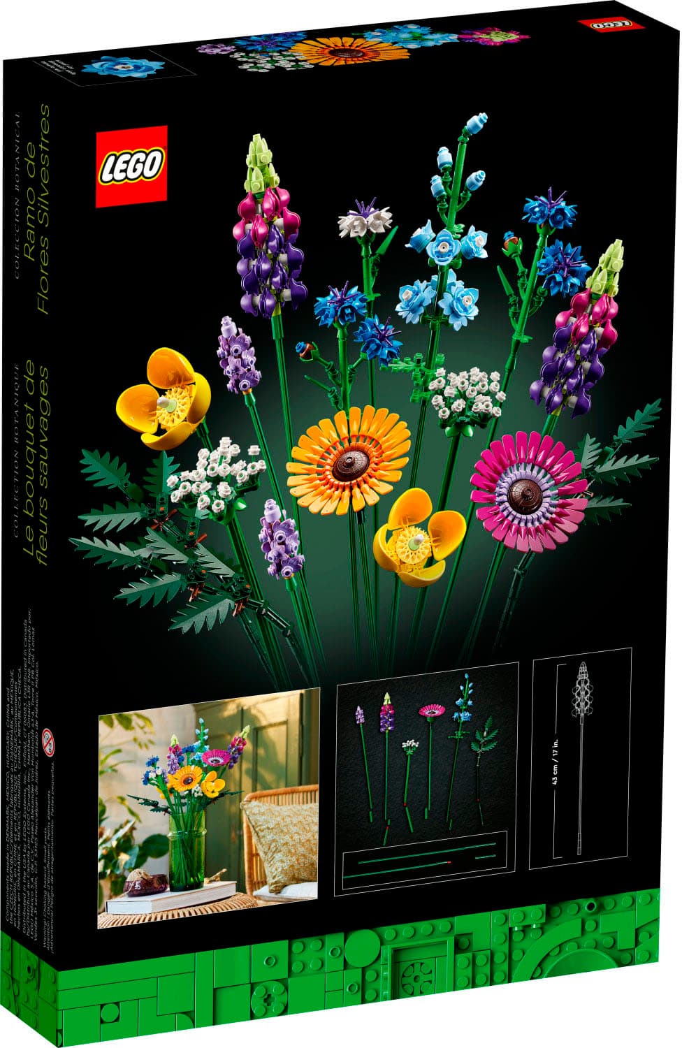 Alt View 11. LEGO - Icons Wildflower Bouquet 10313.