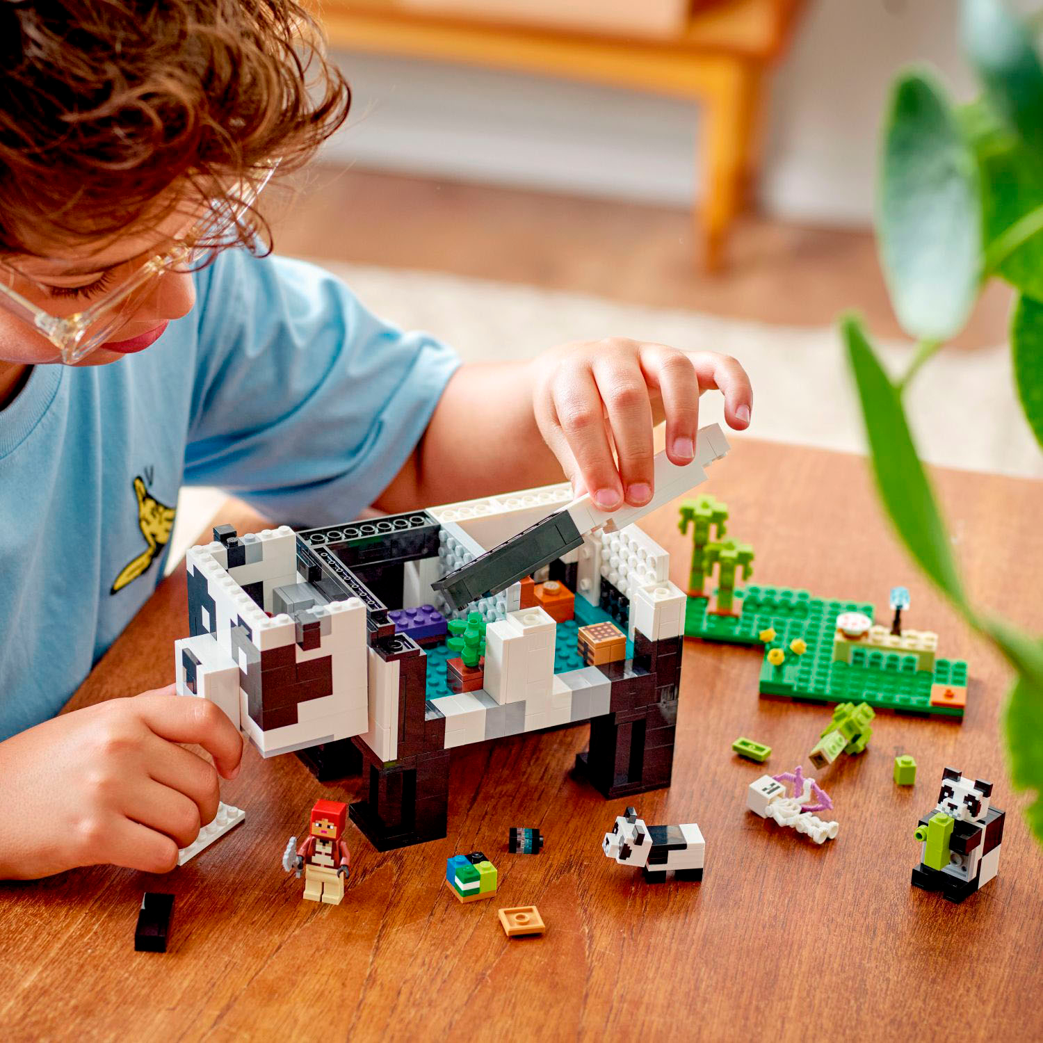 21245 - LEGO® Minecraft - Le Refuge Panda LEGO : King Jouet, Lego