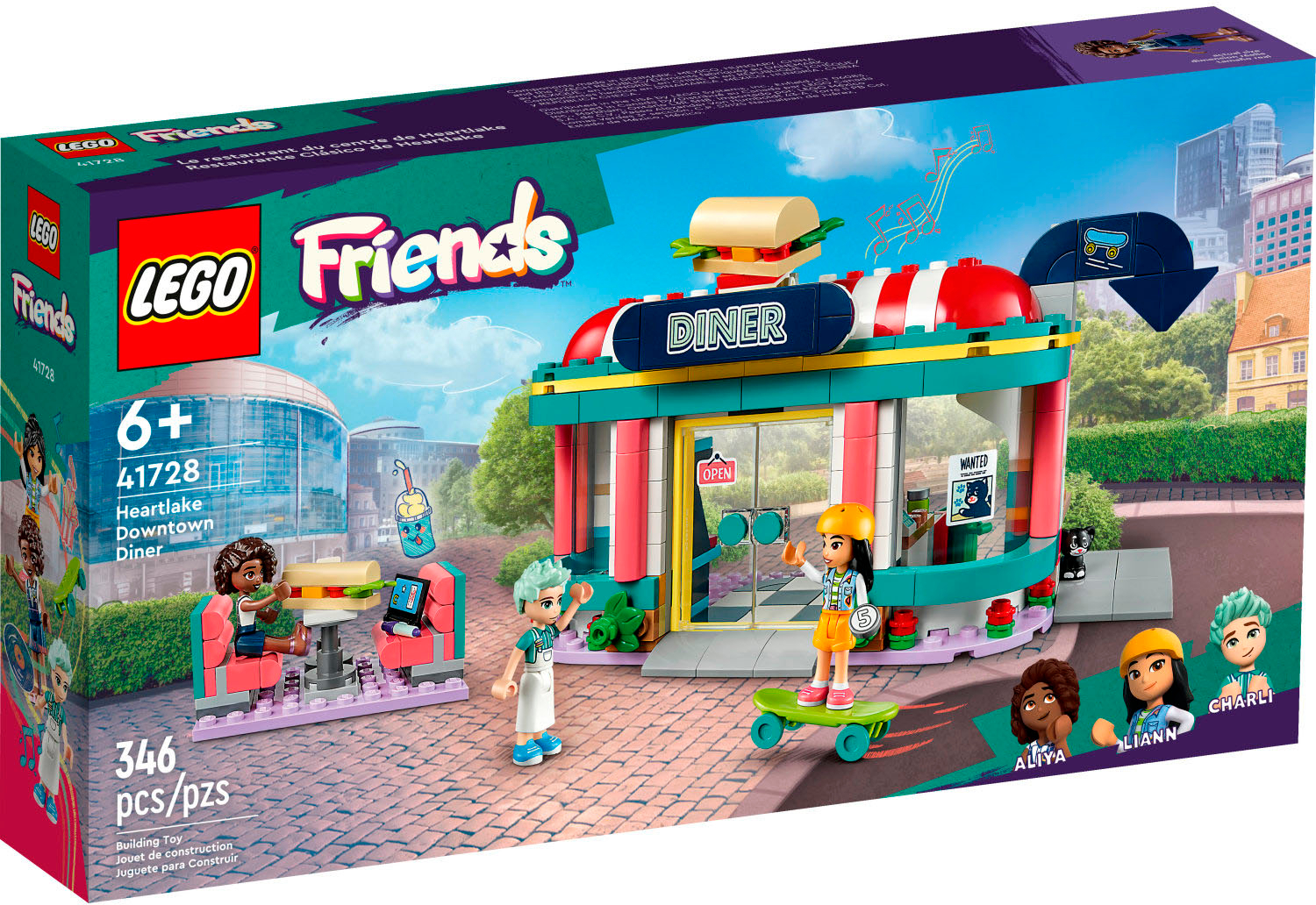 Best Buy: LEGO Friends Heartlake Downtown Diner 41728 6425645