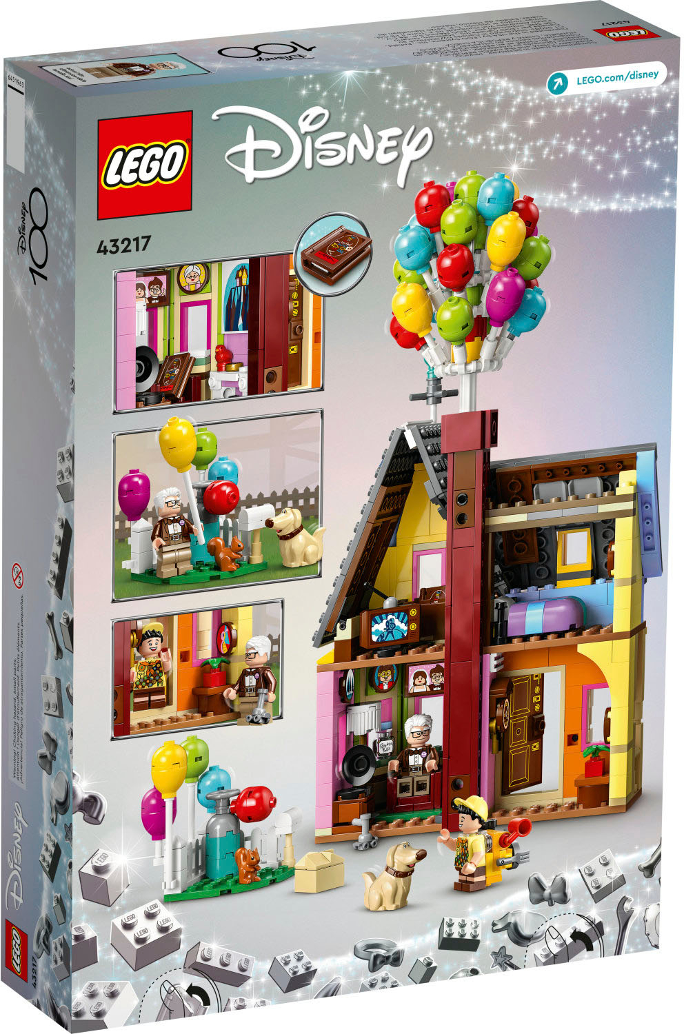 EXCLUSIVE, Vitrine Plexiglas LEGO® Disney 43217 La maison Là Haut (non  inclus)
