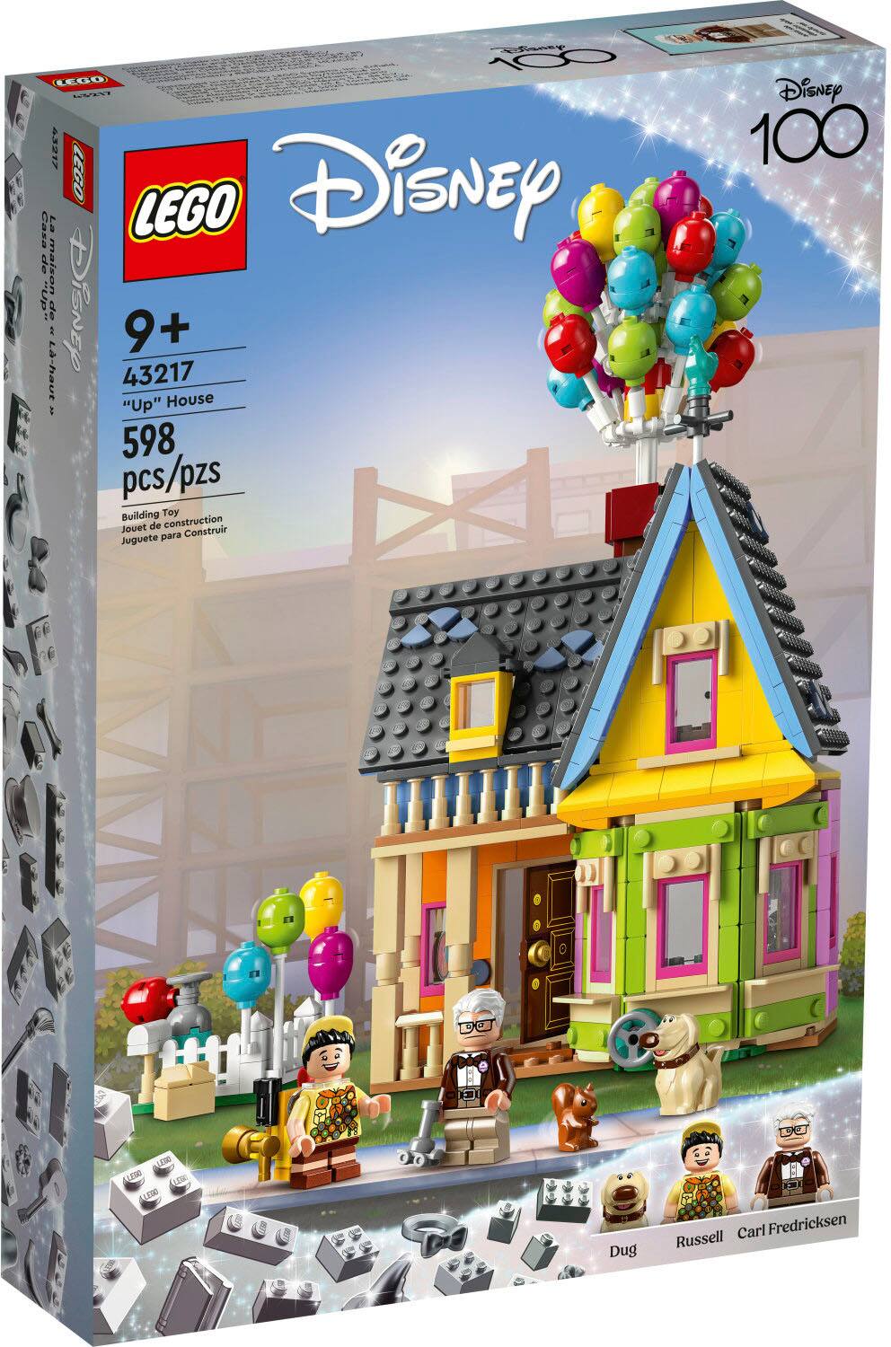 Left. LEGO - Disney and Pixar ‘Up’ House 43217.
