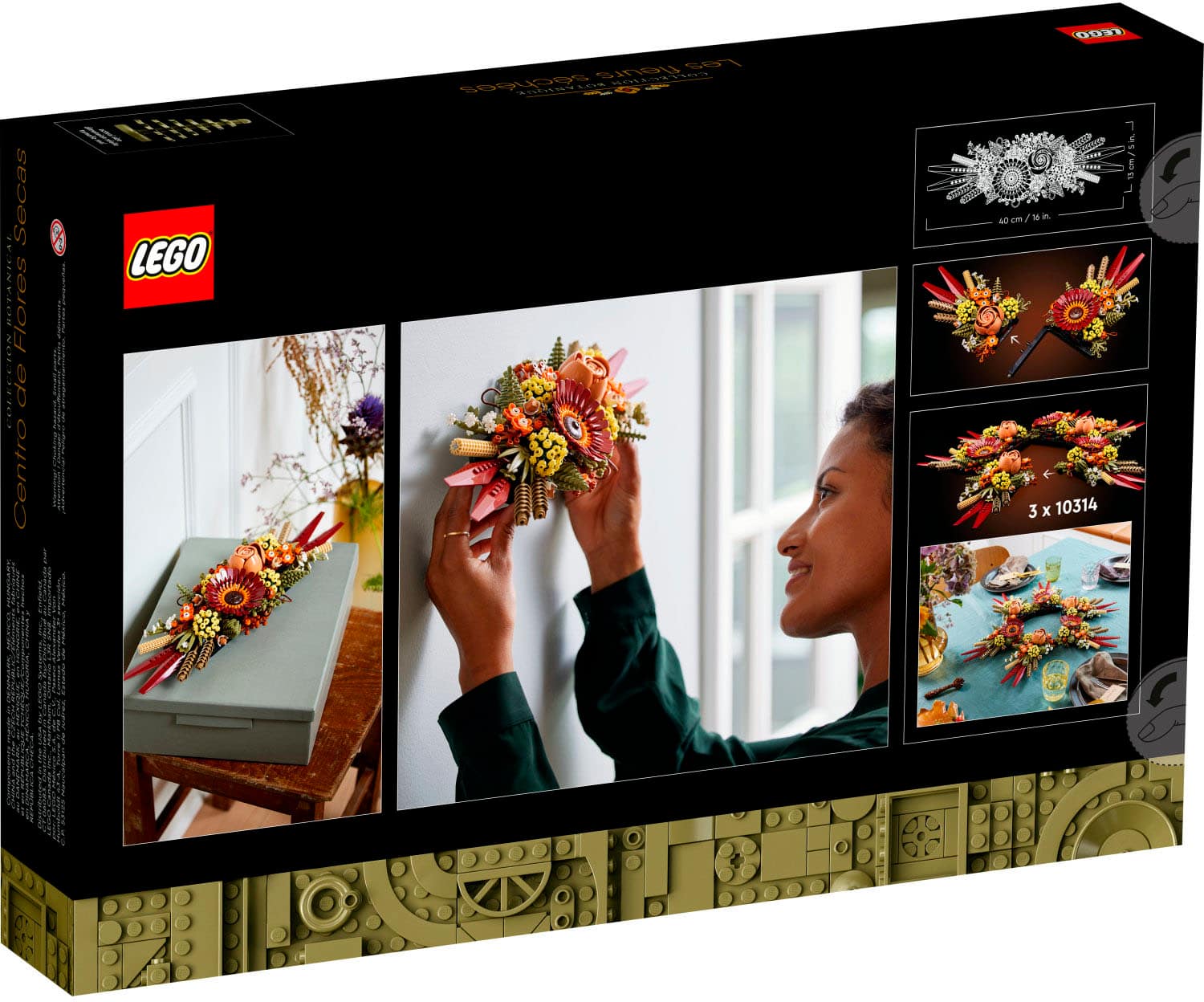 Alt View 11. LEGO - Icons Dried Flower Centerpiece 10314.