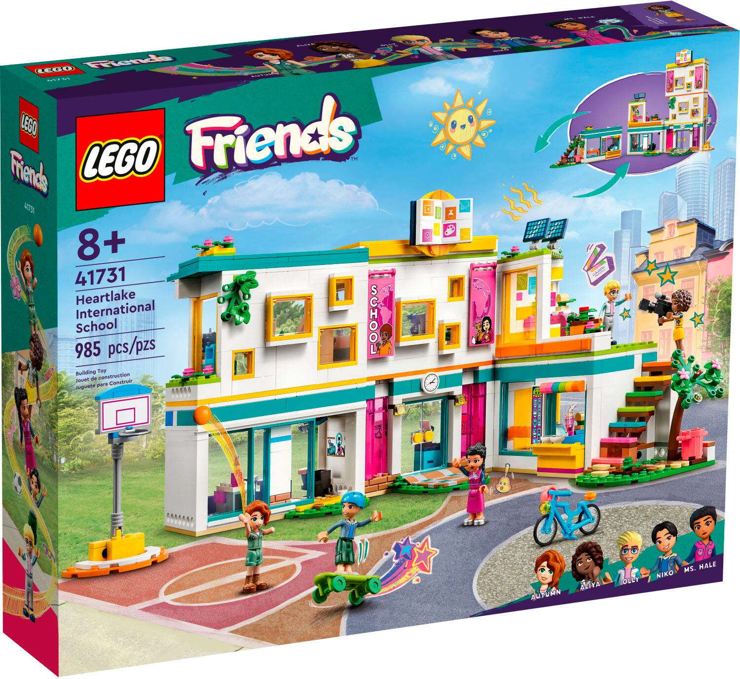 Left. LEGO - Friends Heartlake International School 41731.