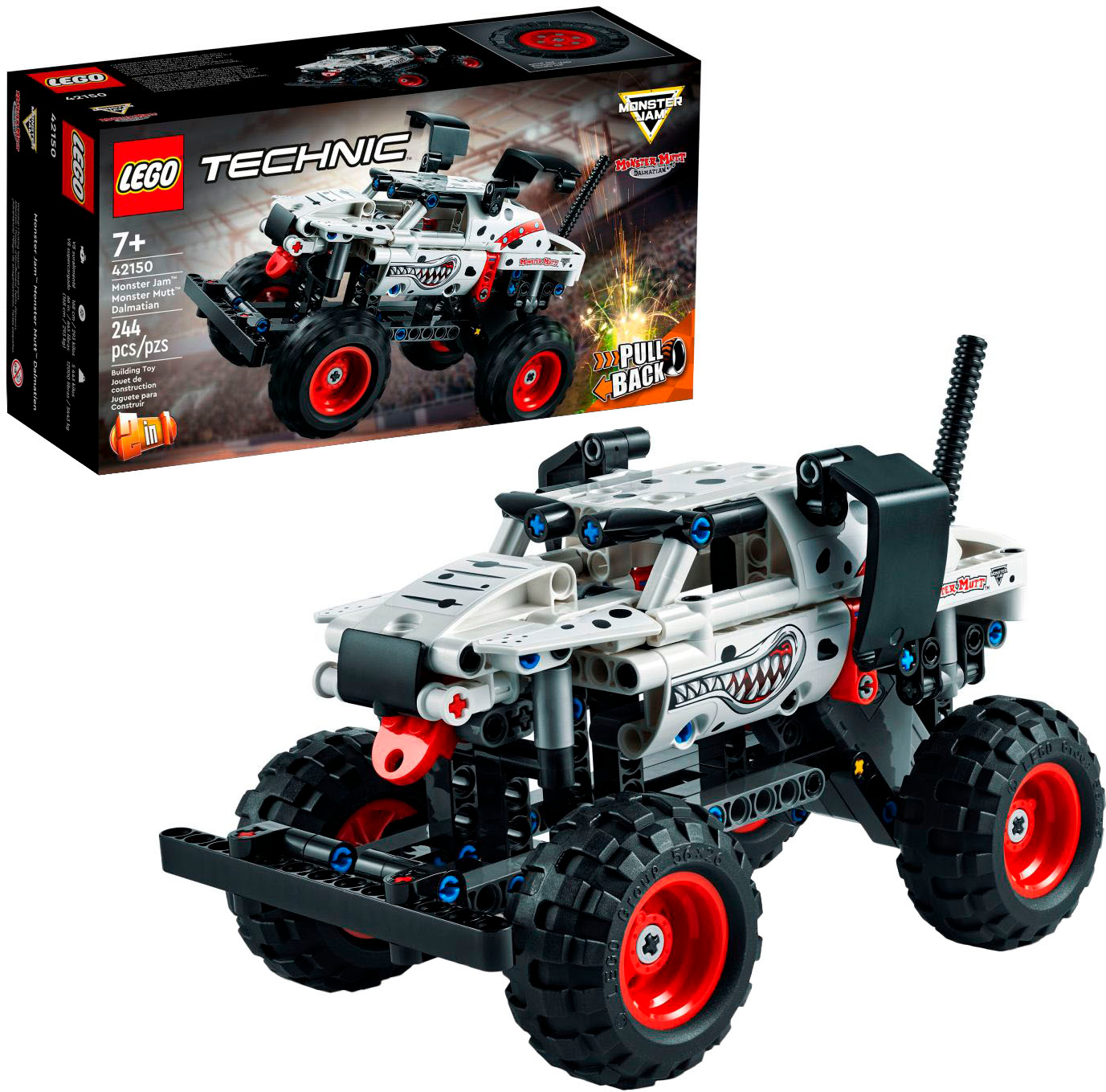 bold overflade indre LEGO Technic Monster Jam Monster Mutt Dalmatian 42150 6420678 - Best Buy