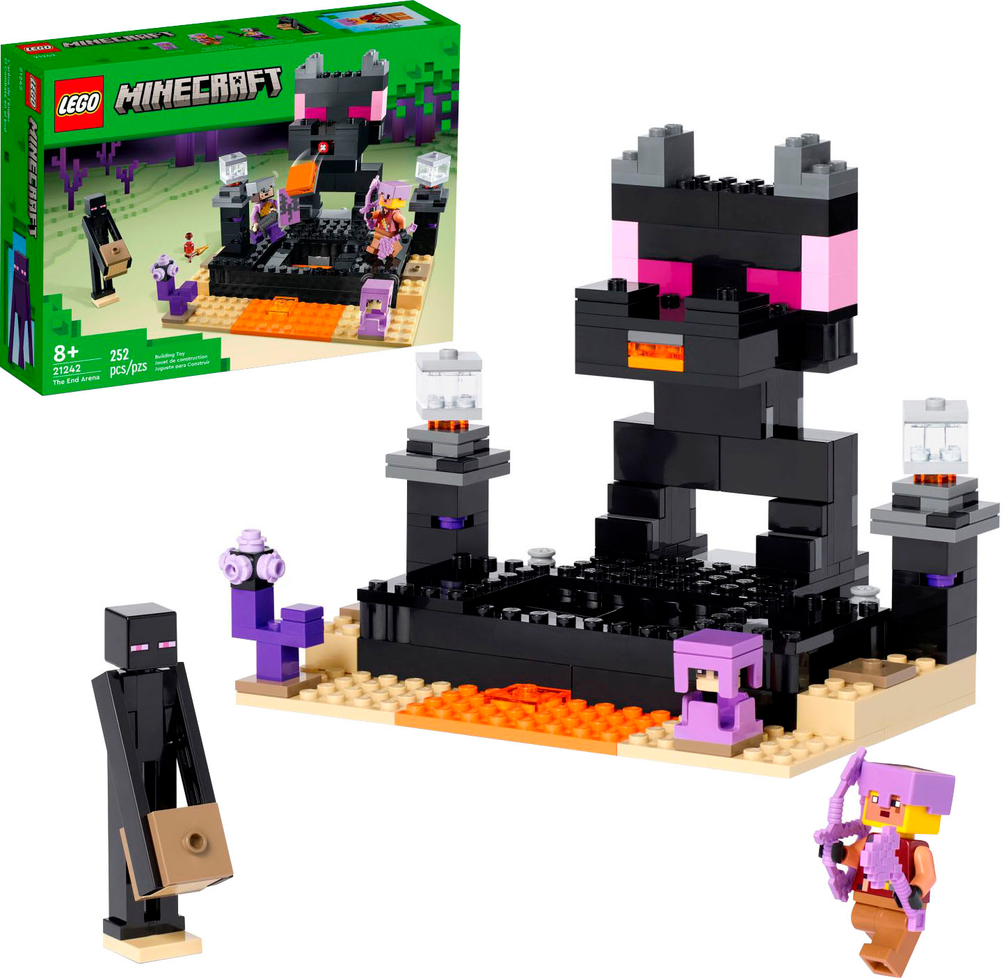 LEGO Minecraft End Arena 21242 6425587 - Best Buy