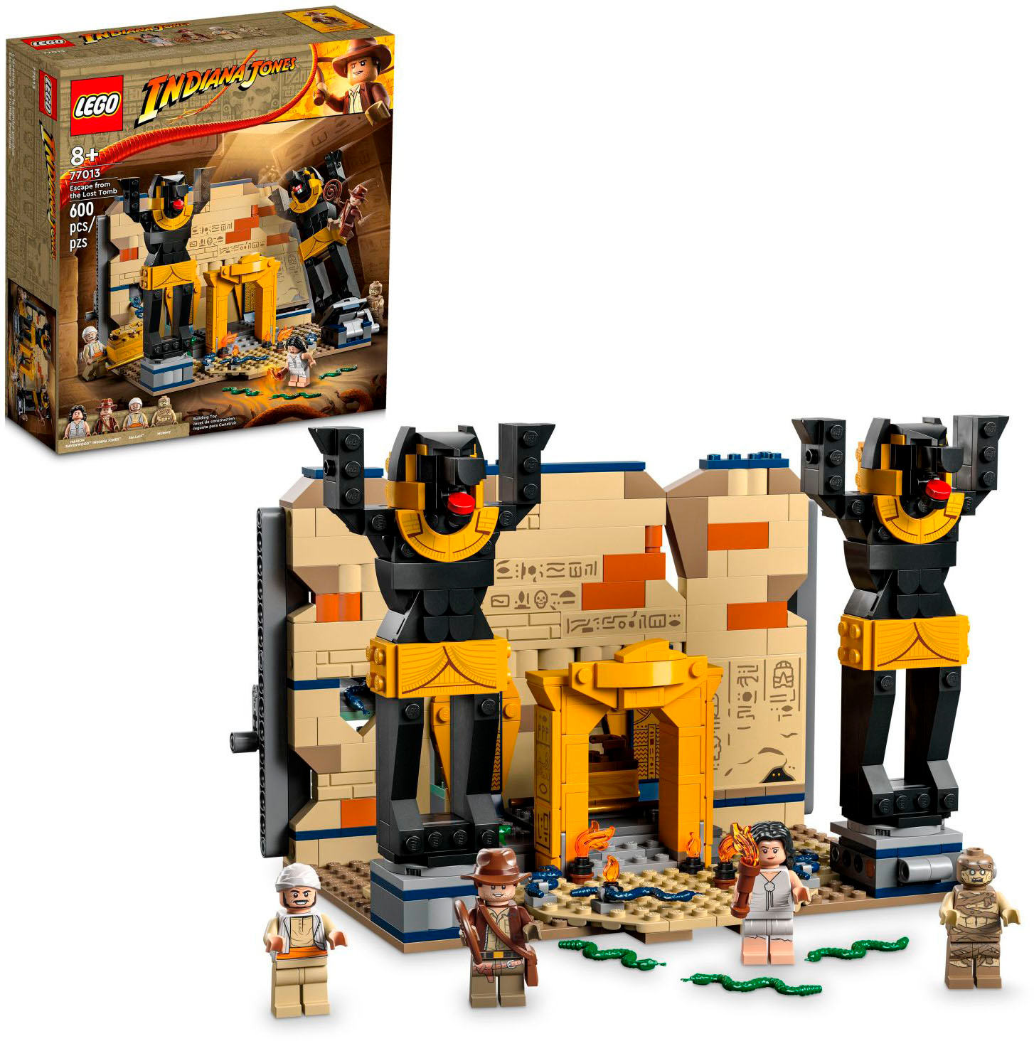 Ledig fryser igennem LEGO Indiana Jones Escape from the Lost Tomb 77013 6385845 - Best Buy