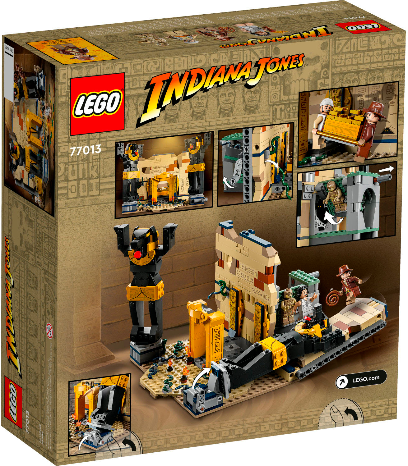 LEGO Indiana Jones Escape from the Lost Tomb 77013 6385845 - Best Buy