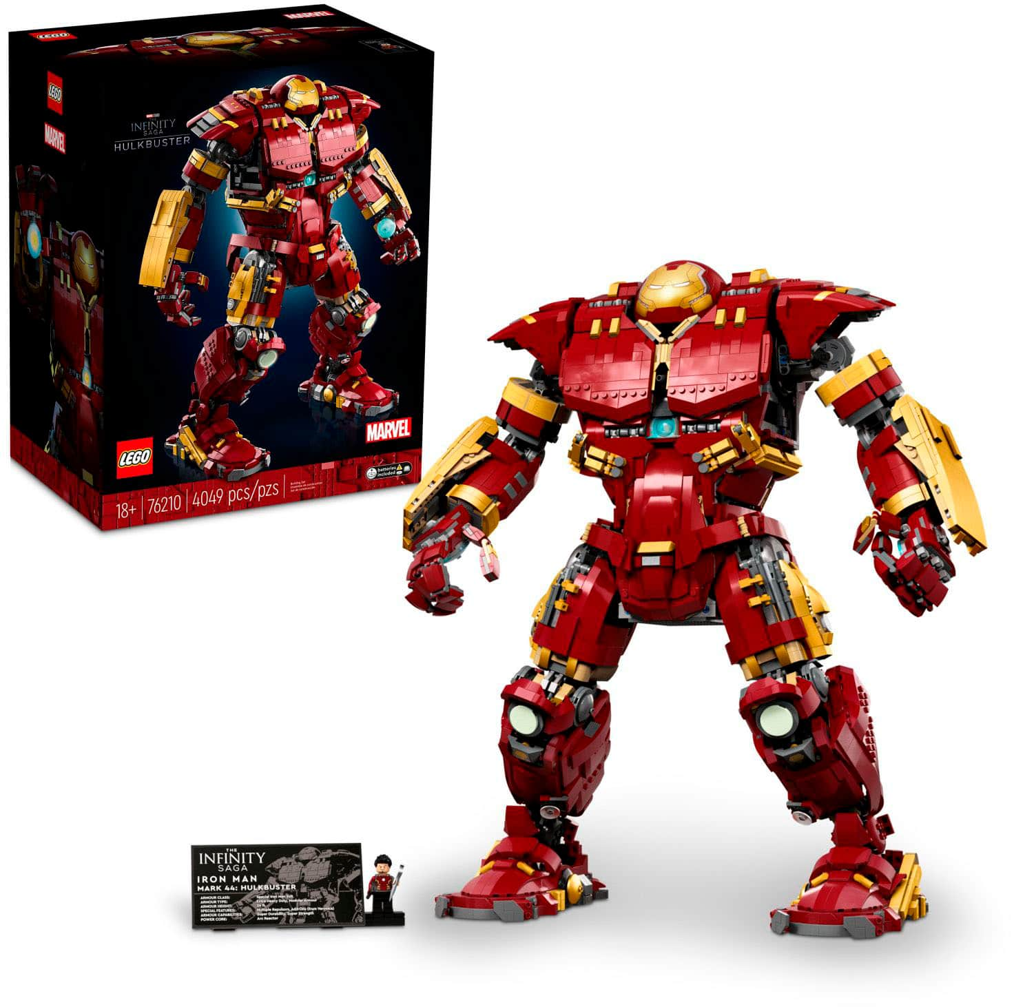 LEGO Marvel Hulkbuster 76210 6378951 Best Buy