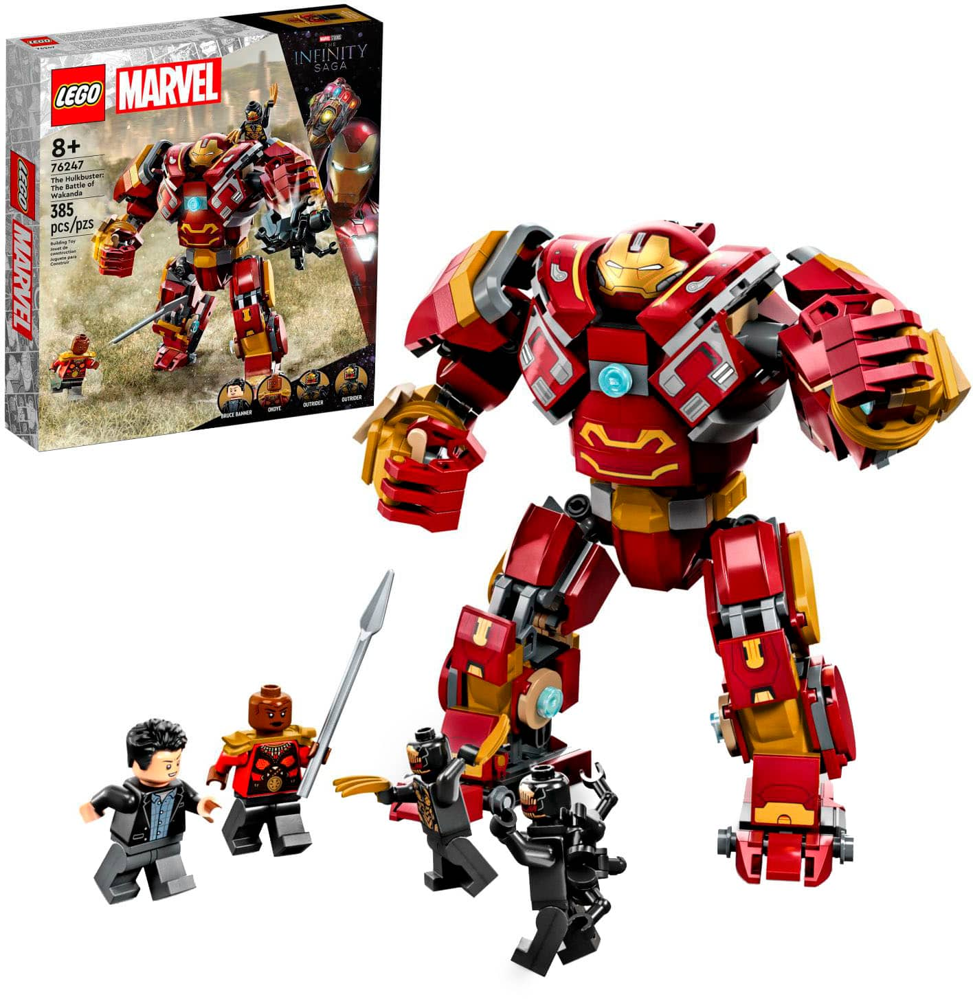 LEGO Marvel The Hulkbuster: The Battle of Wakanda 76247 6427726 - Best Buy