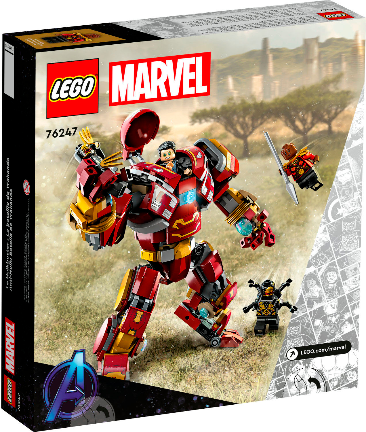 LEGO Marvel The Hulkbuster: The Battle of Wakanda 76247 6427726 - Best Buy