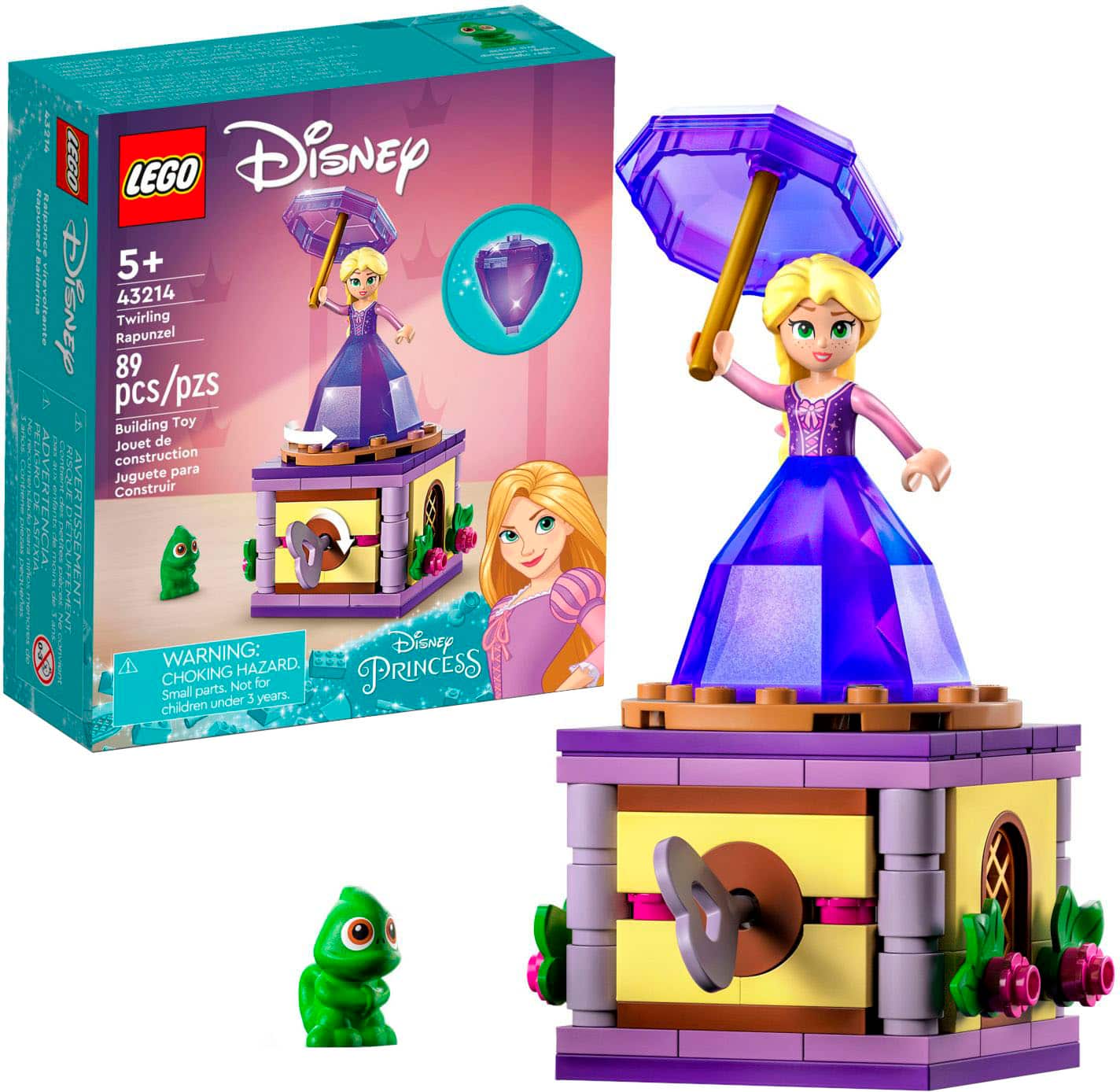 LEGO - Disney Twirling Rapunzel 43214 - Front_Zoom