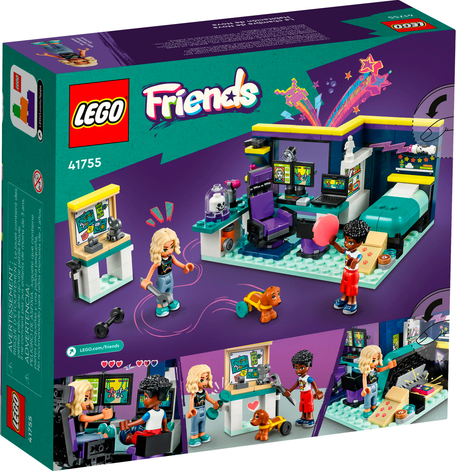 Lego Friends - La Chambre de Liann - 41739