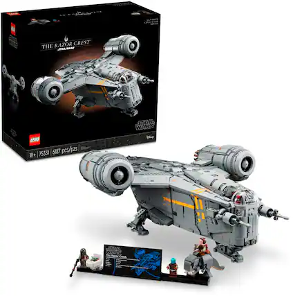 Front. LEGO - Star Wars The Razor Crest 75331.