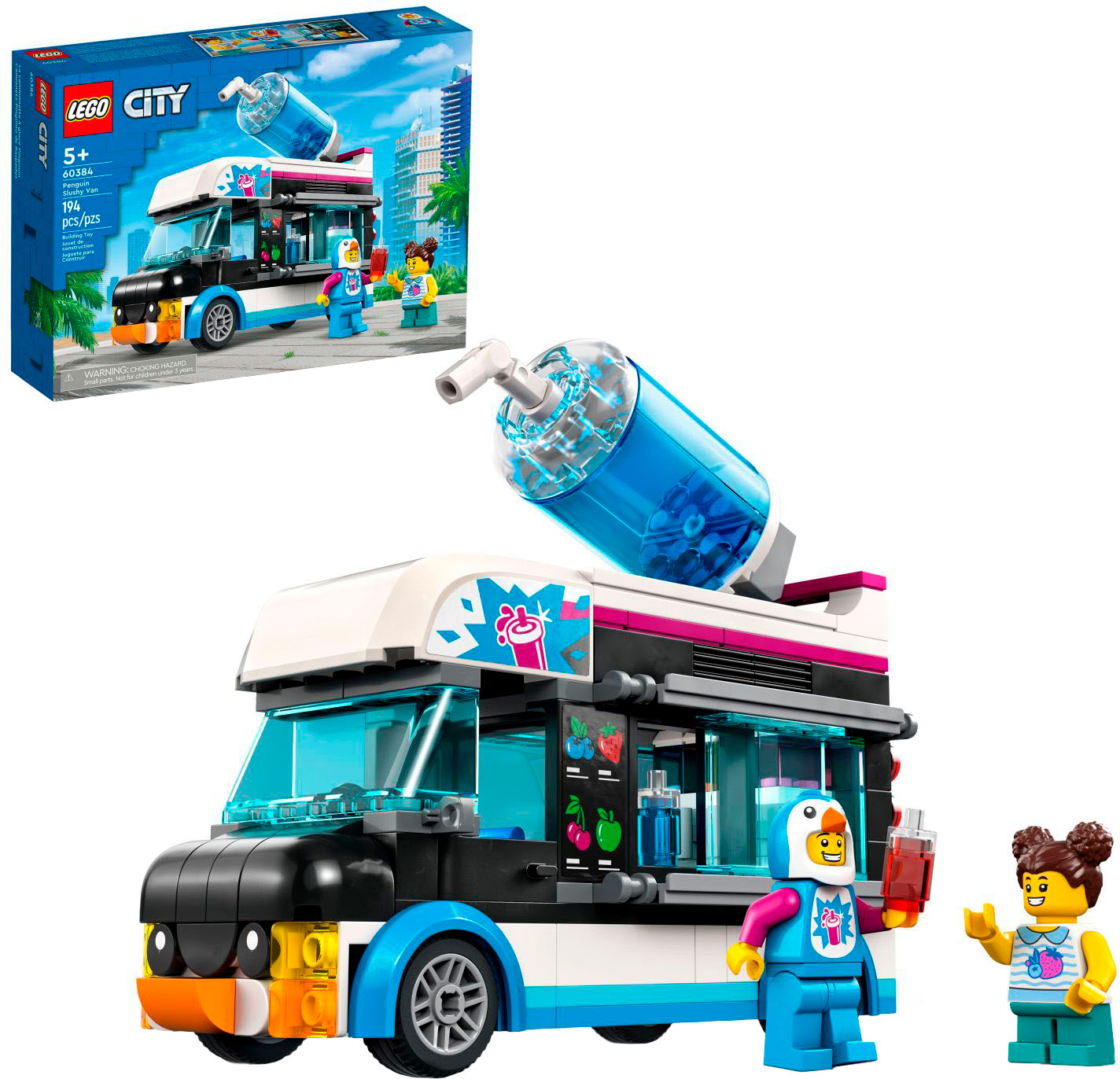 vliegtuig verlies beproeving LEGO City Penguin Slushy Van 60384 6420684 - Best Buy