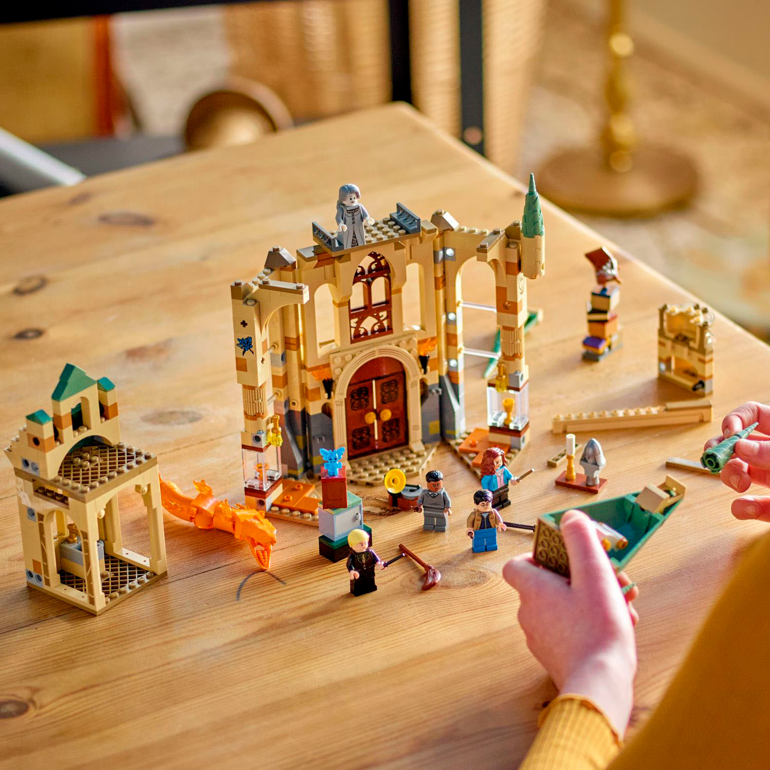 LEGO's New Harry Potter Hogwarts Castle Is A Laborious But