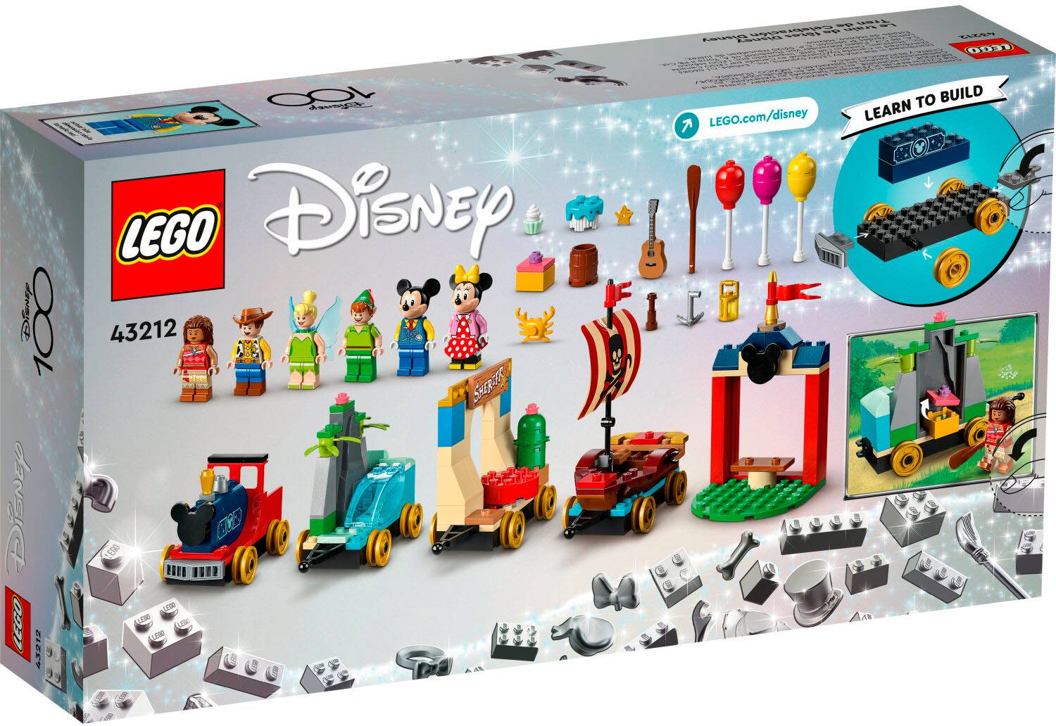 Alt View 11. LEGO - Disney: Disney Celebration Train 43212.