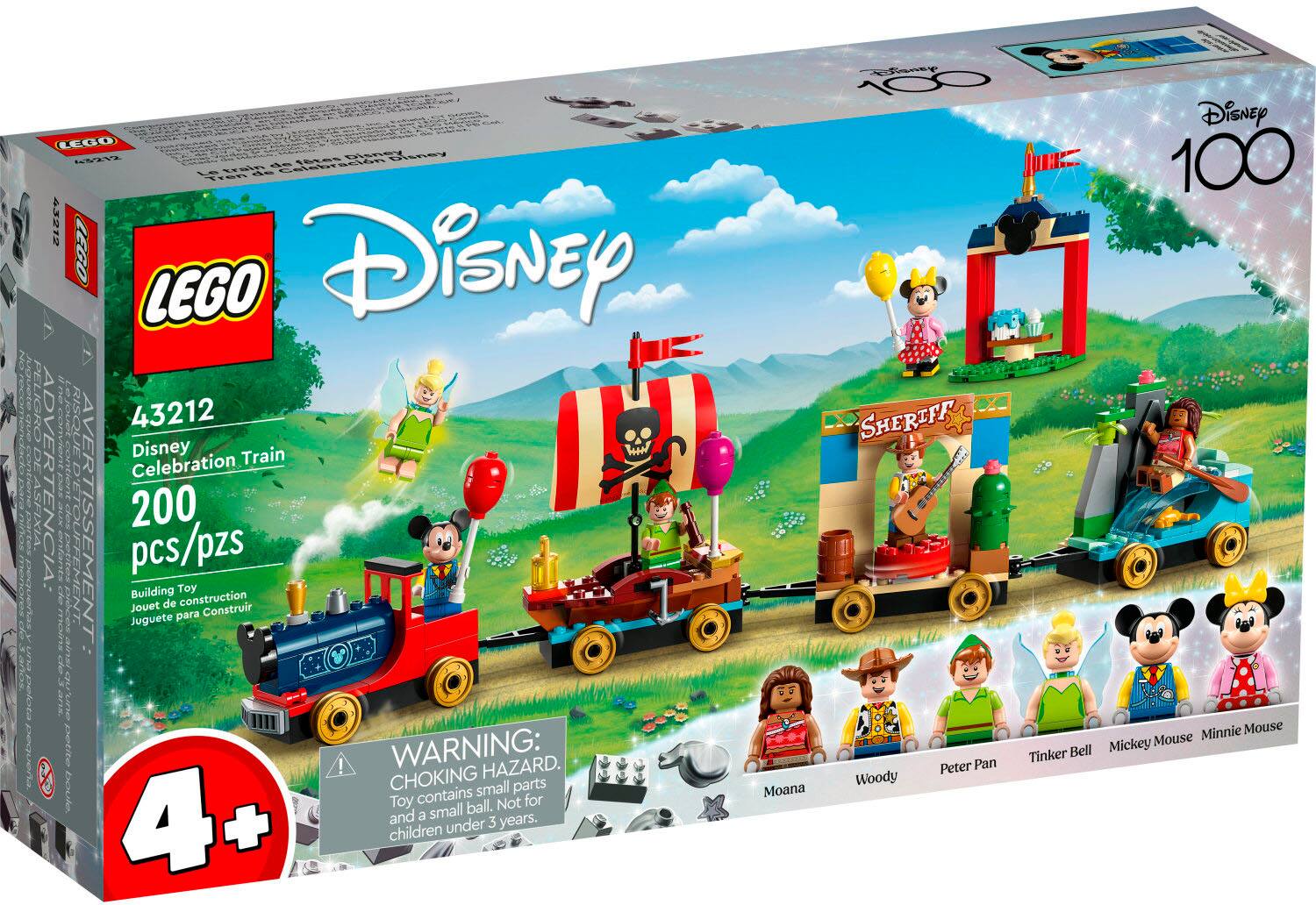 Left. LEGO - Disney: Disney Celebration Train 43212.
