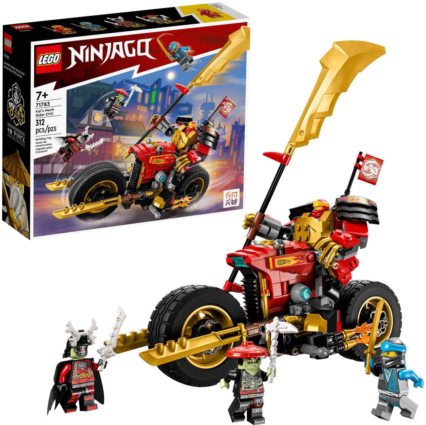 LEGO - NINJAGO Kai’s Mech Rider EVO 71783 - Front_Zoom