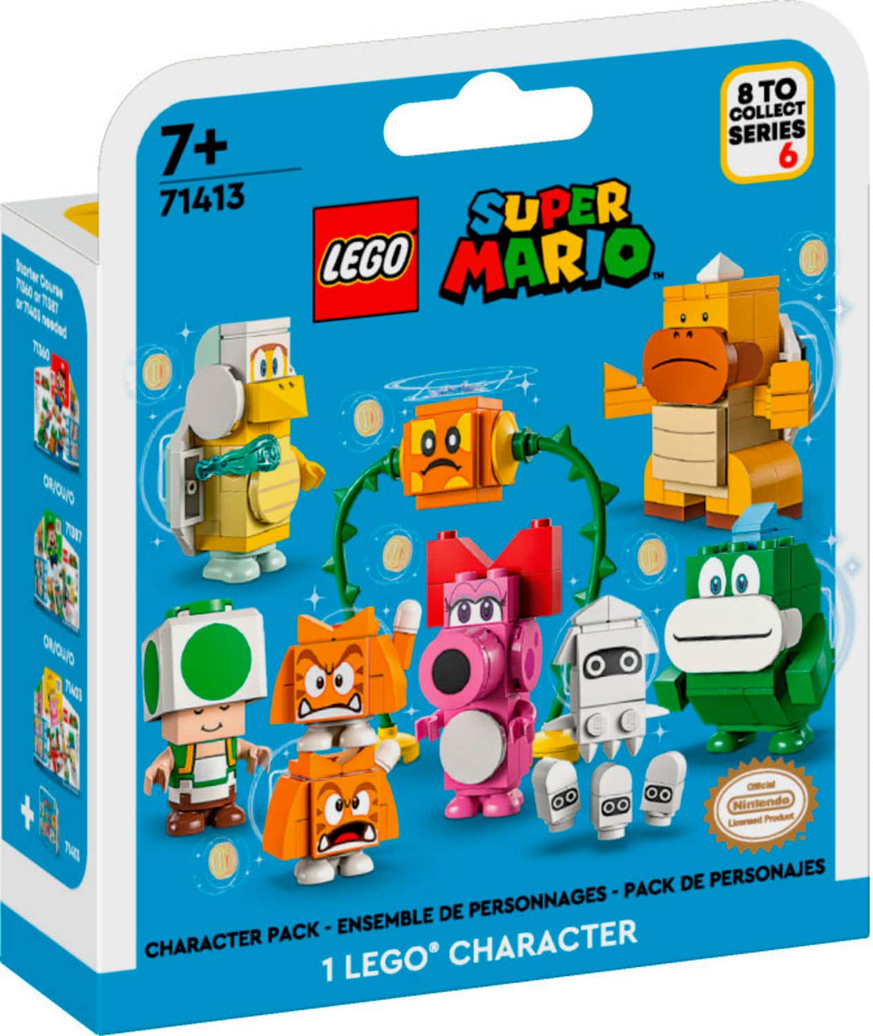 Left. LEGO - Super Mario Character Packs – Series 6 71413.