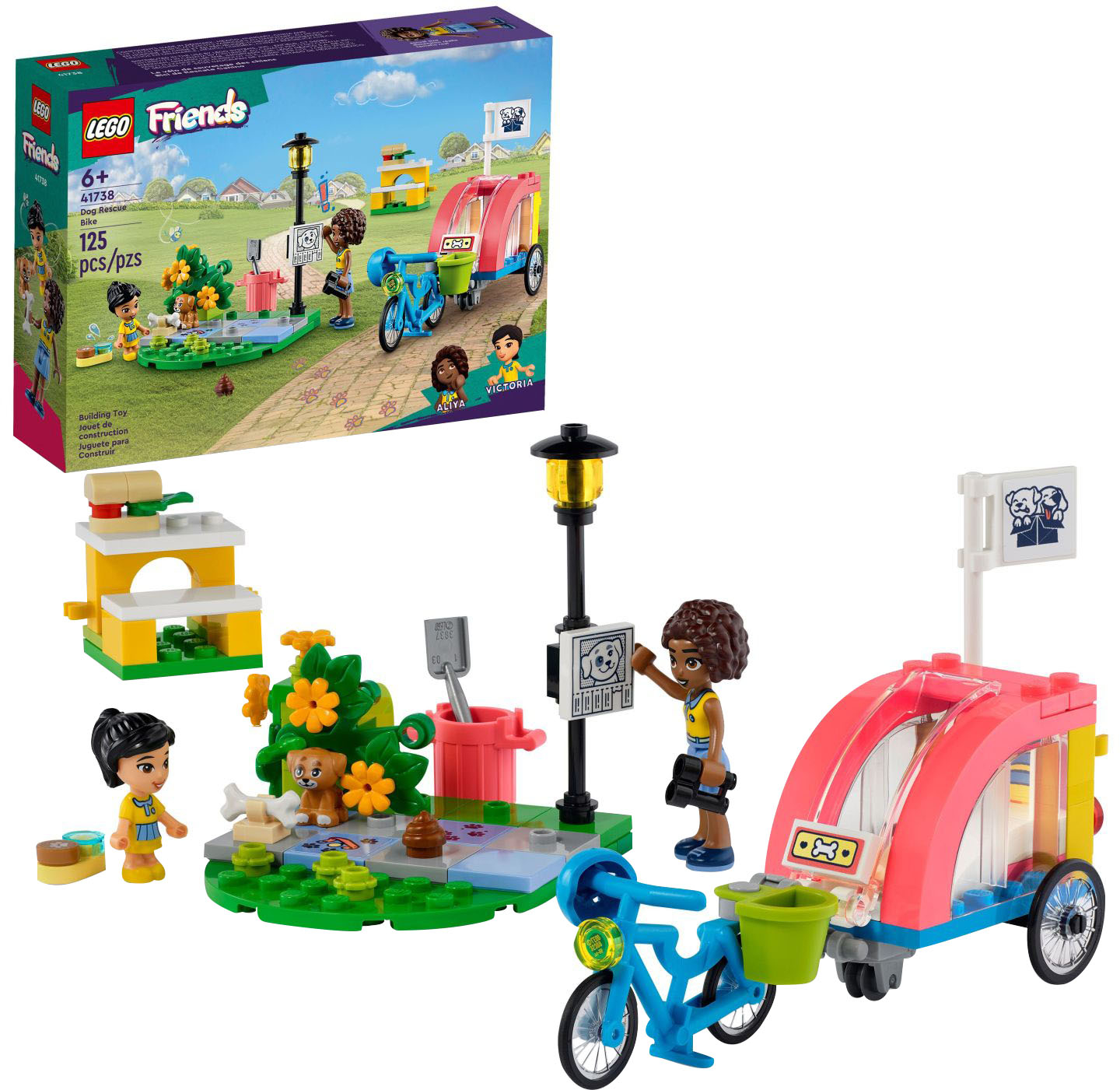 sammenbrud Klimaanlæg Staple LEGO Friends Dog Rescue Bike 41738 6425671 - Best Buy