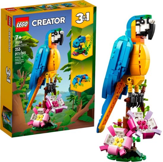LEGO Creator Exotic Parrot 6425613 Best Buy