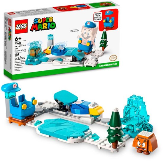 LEGO Mario Ice Mario Suit and Frozen World Expansion Set 71415 6425882 - Best Buy
