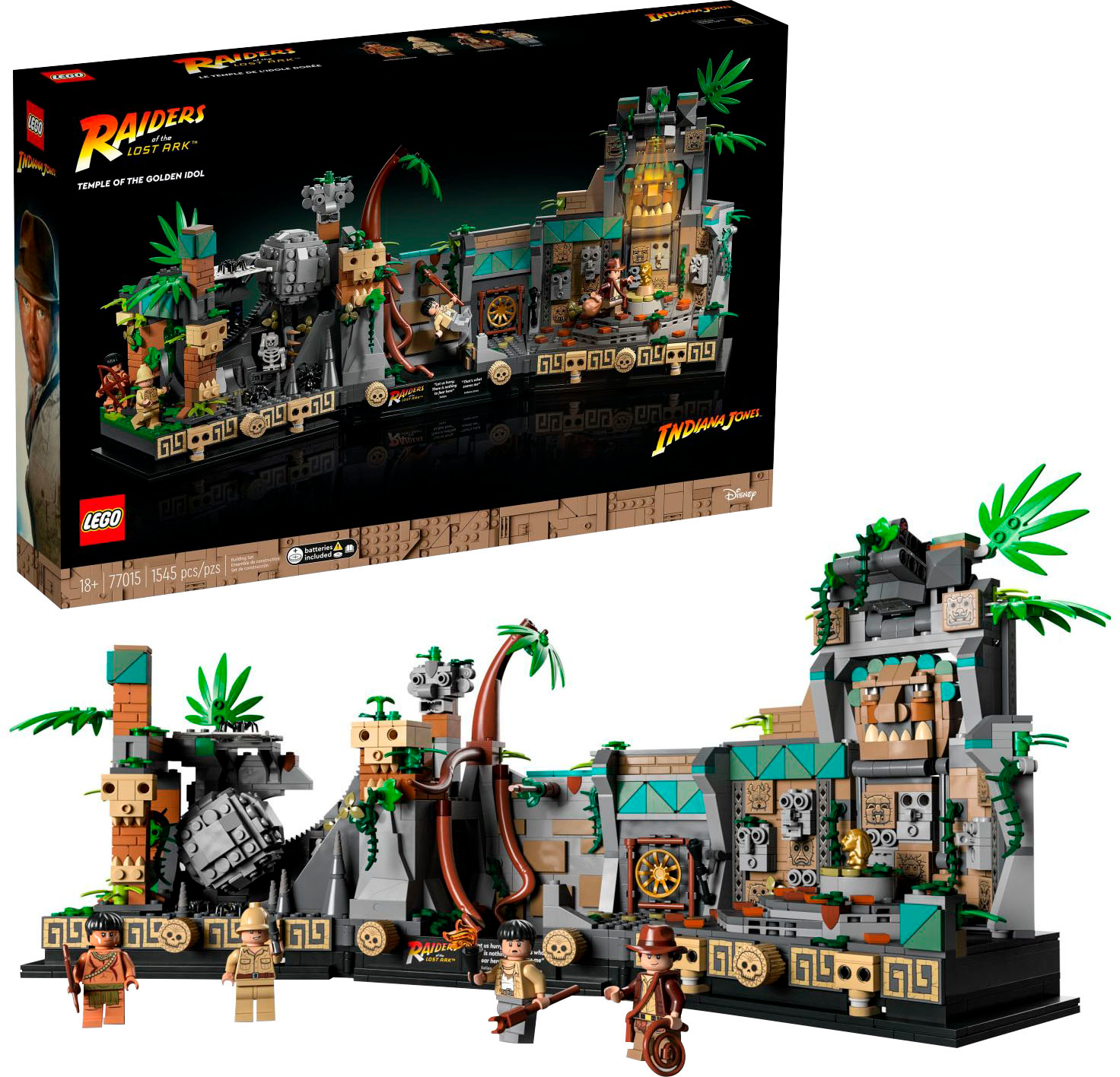 LEGO Indiana Jones Temple of Idol 6385849 - Best Buy