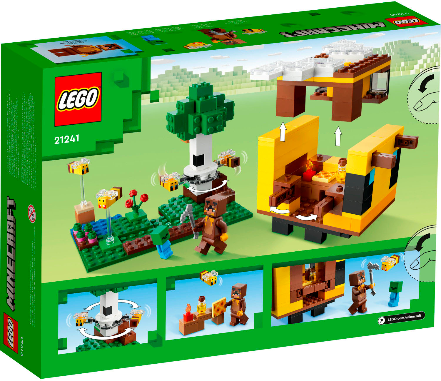 LEGO® Minecraft 21241 La cabane abeille - Lego - Achat & prix