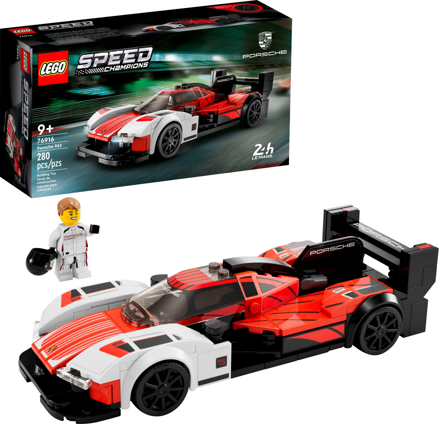 LEGO Speed Champions Porsche 963 76916 6426025 - Best Buy