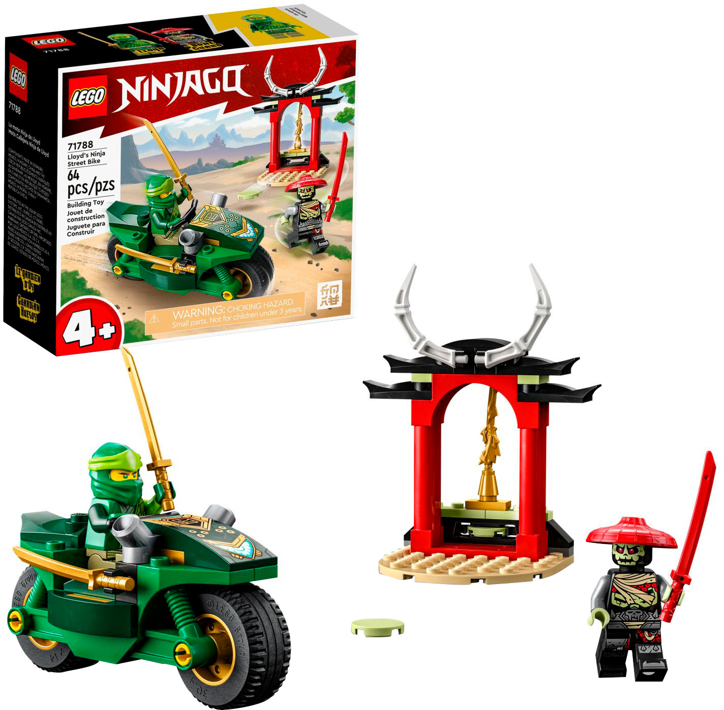 LEGO NINJAGO Lloyd’s Ninja Street Bike 71788 6420696 - Best Buy
