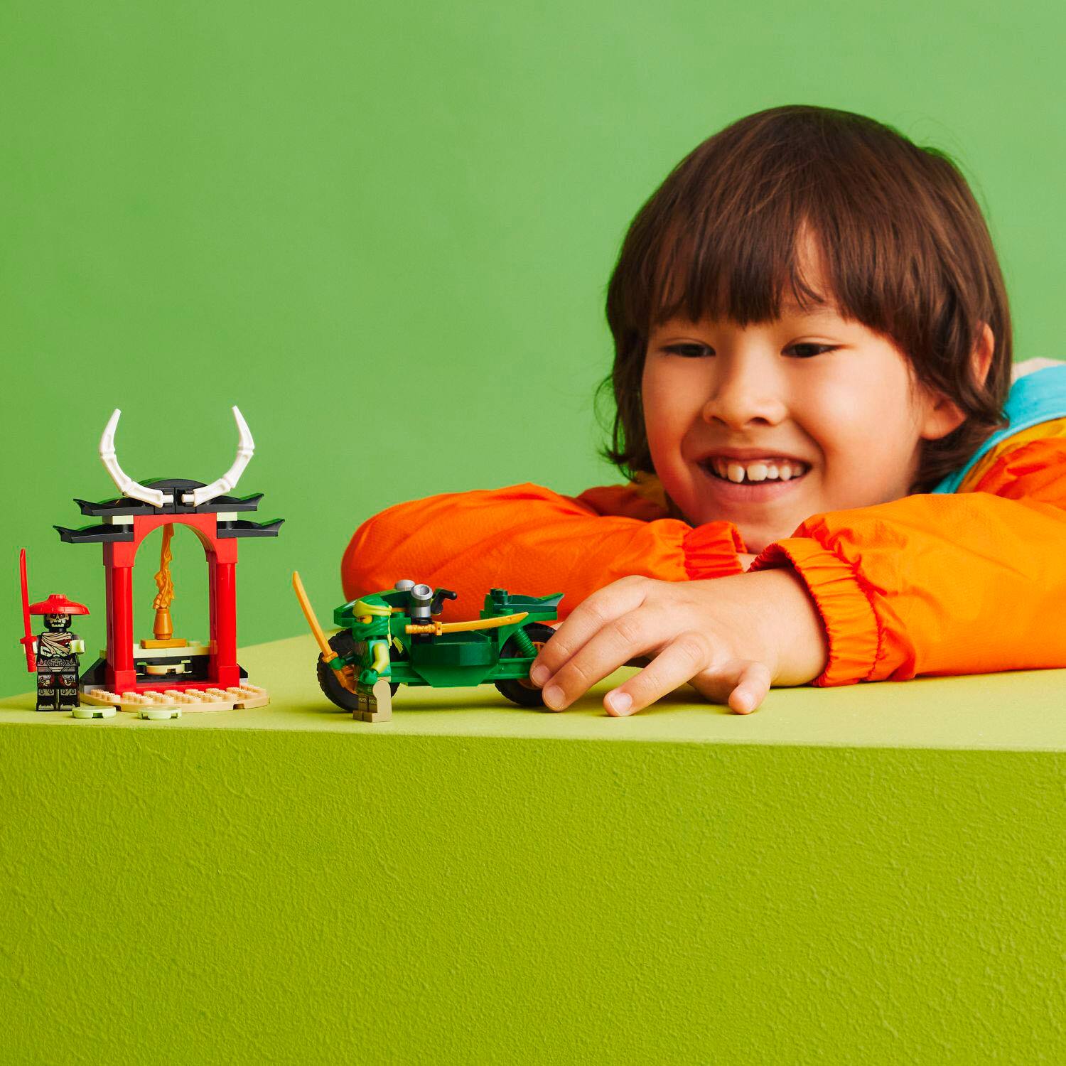 Alt View 13. LEGO - NINJAGO Lloyd’s Ninja Street Bike 71788.