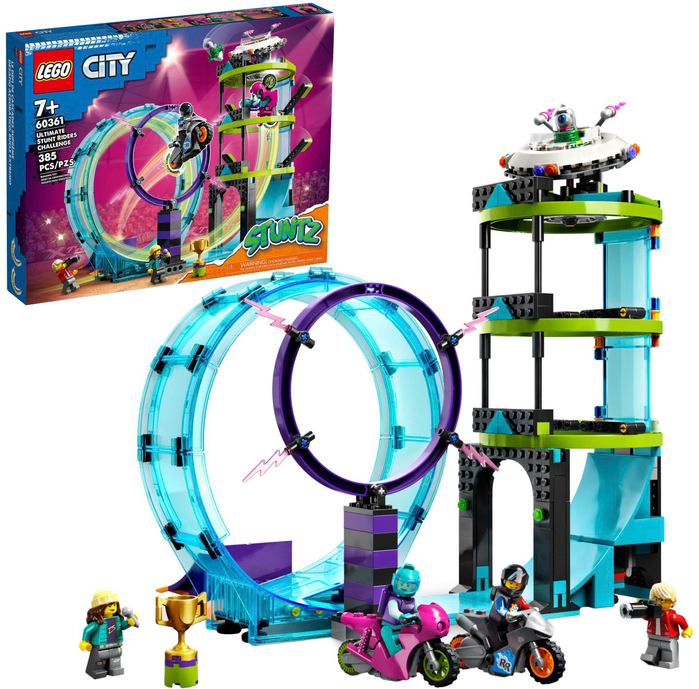 LEGO City Ultimate Stunt Riders Challenge 60361 6425799 - Best Buy