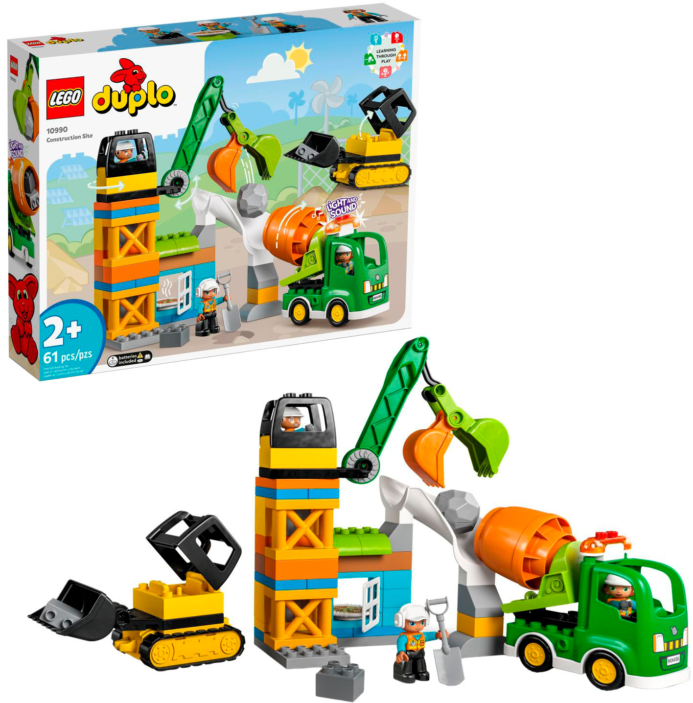 Allerlei soorten Verspilling Honger LEGO DUPLO Town Construction Site 10990 6426542 - Best Buy