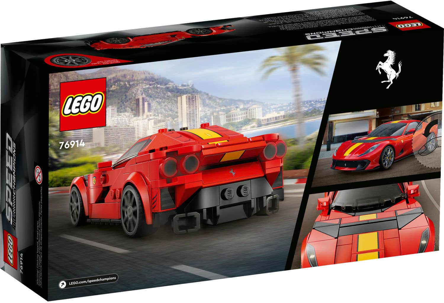 Alt View 11. LEGO - Speed Champions Ferrari 812 Competizione 76914.