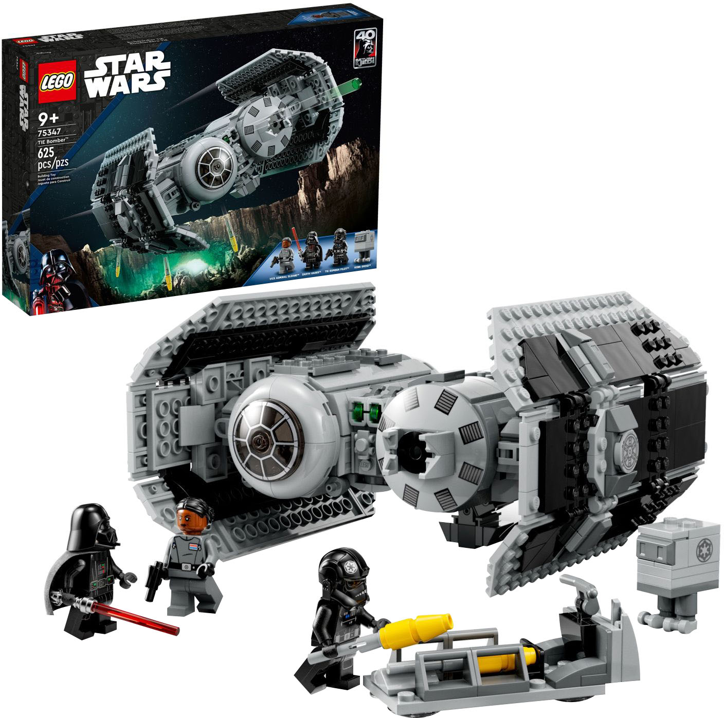 Duiker Retentie onderhoud LEGO Star Wars TIE Bomber 75347 6427680 - Best Buy
