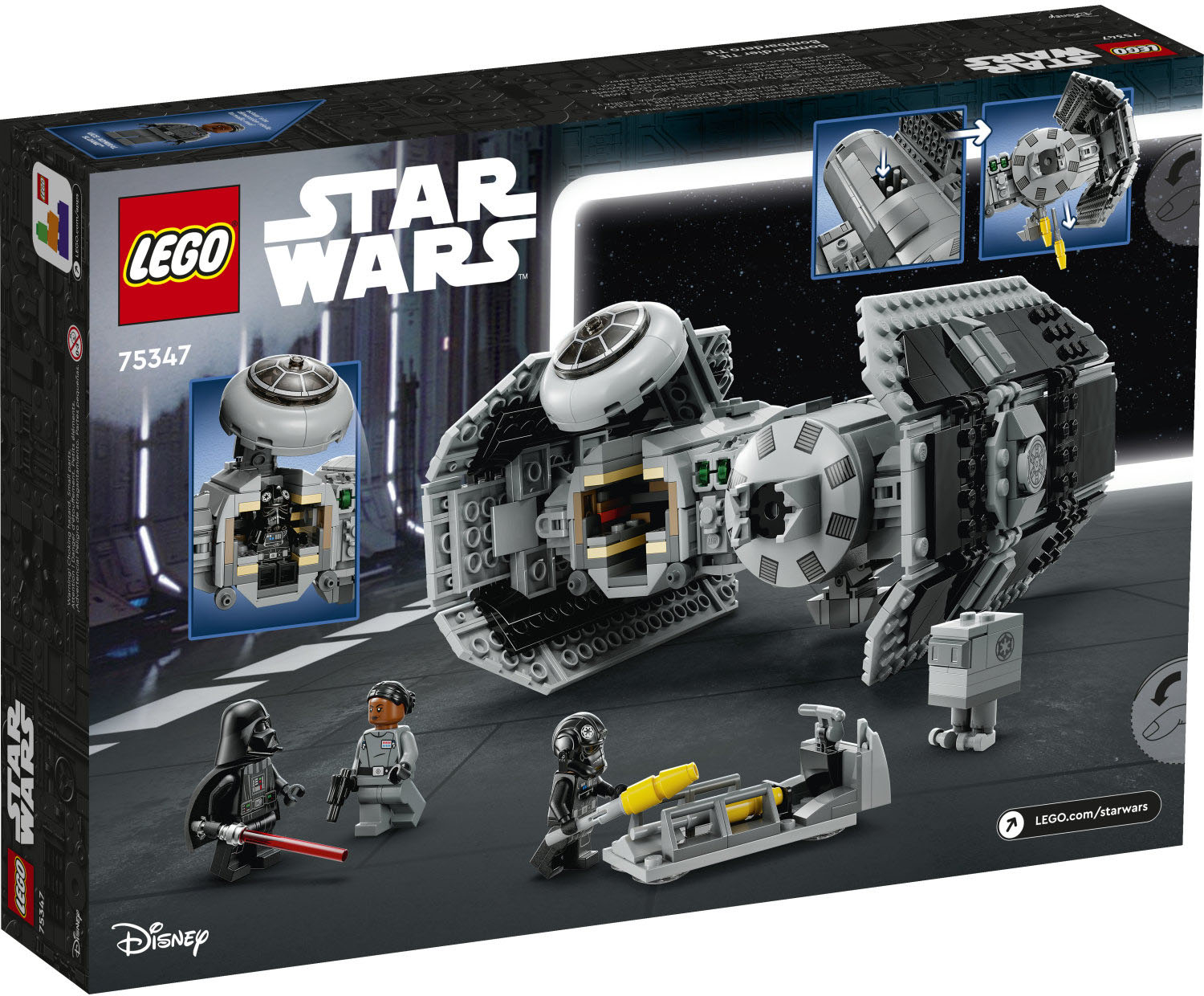 dash jeg er træt på den anden side, LEGO Star Wars TIE Bomber 75347 6427680 - Best Buy