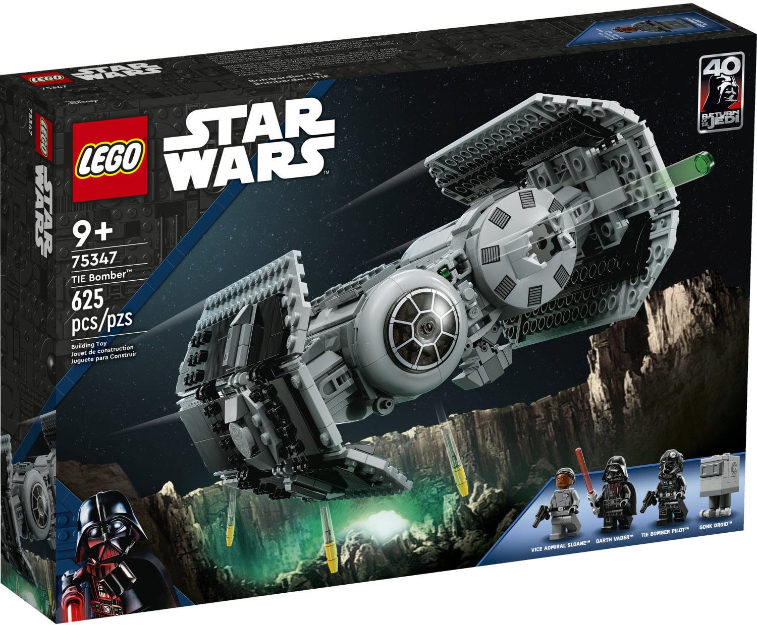 Left. LEGO - Star Wars TIE Bomber 75347.