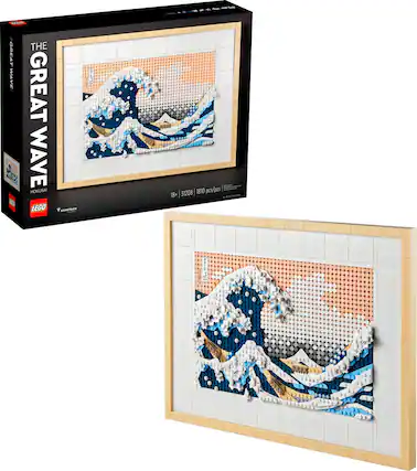 Front. LEGO - Art Hokusai – The Great Wave 31208.