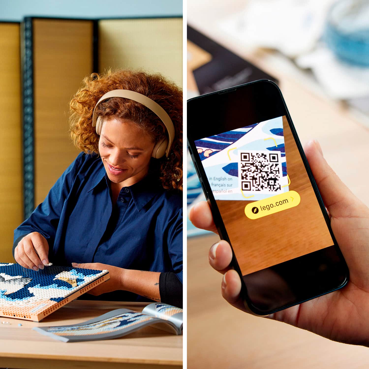 Alt View 12. LEGO - Art Hokusai – The Great Wave 31208.