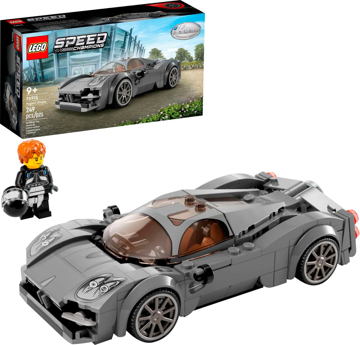 Front. LEGO - Speed Champions Pagani Utopia 76915.