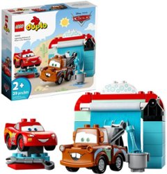 LEGO - DUPLO  Disney and Pixar’s Cars Lightning McQueen & Mater’s Car Wash Fun 10996 - Front_Zoom
